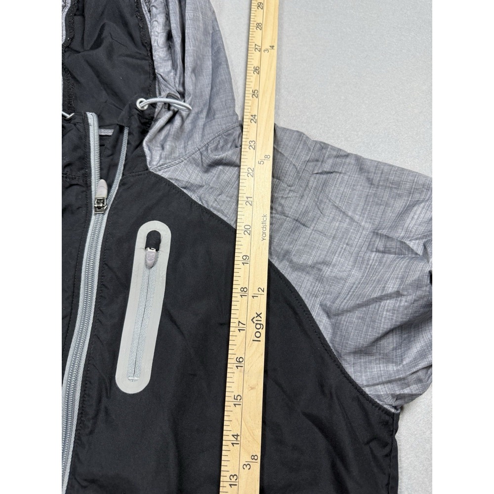 UNDER ARMOUR UA Qualifier Woven Jacket Women's SM Black Gray Fitted Wind Rain - Picture 5 of 10